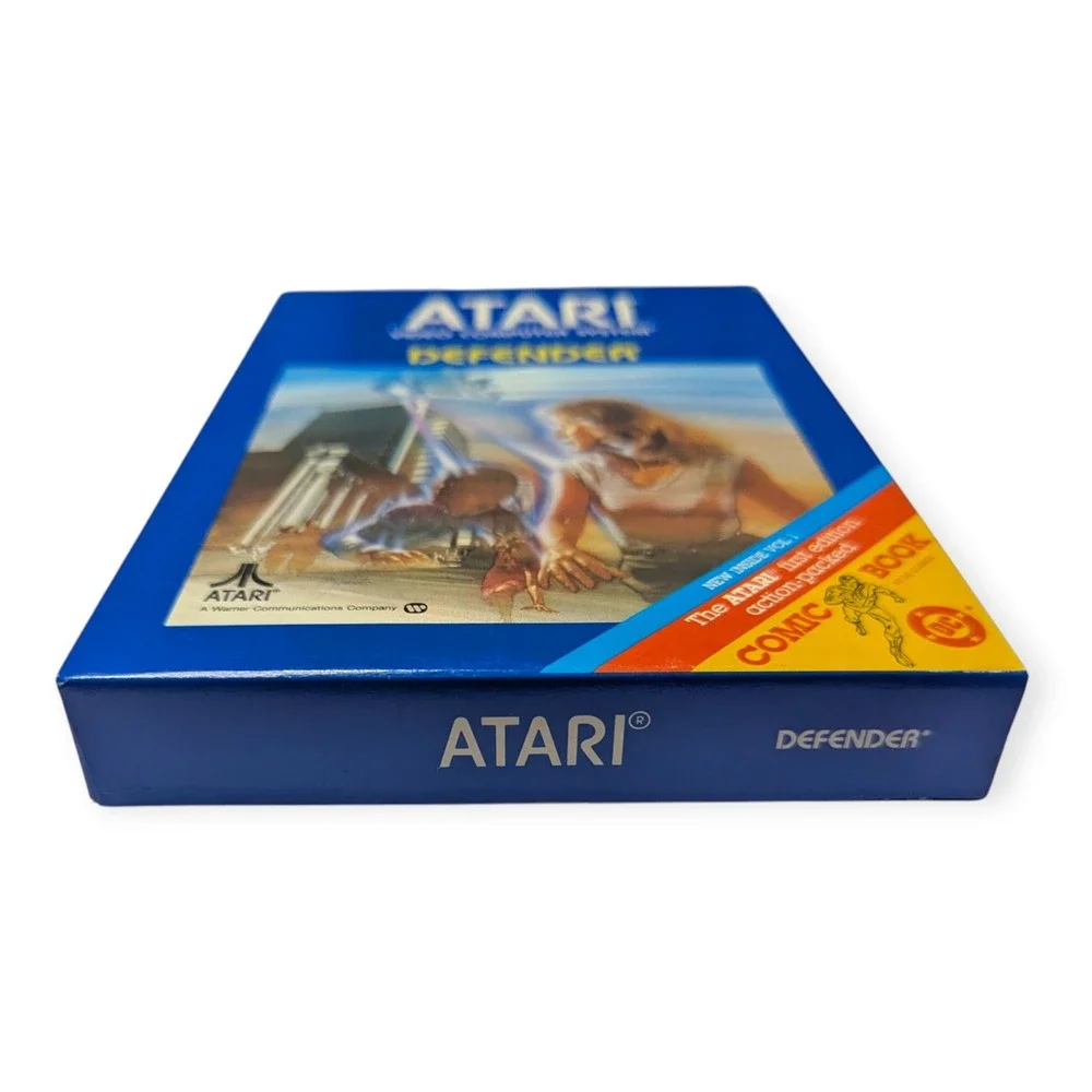 Atari 2600 Defender Video Game Original Box Manual CX2609 Vintage 1982‎